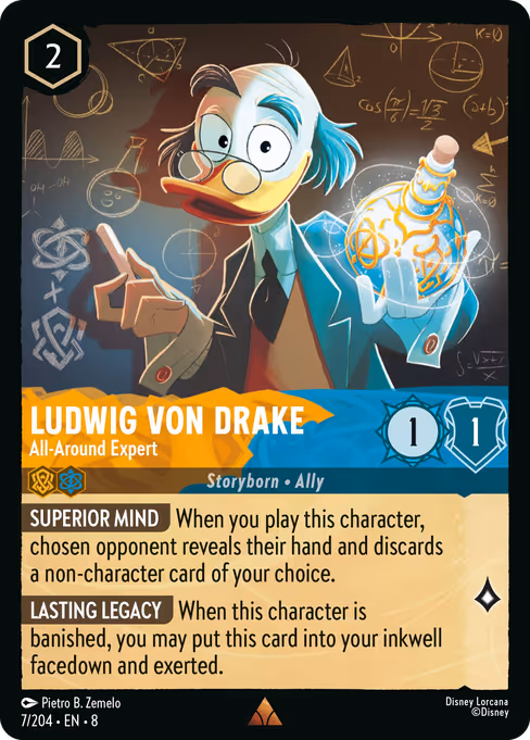Ludwig Von Drake - All-Around Expert Ludwig Von Drake - All-Around Expert