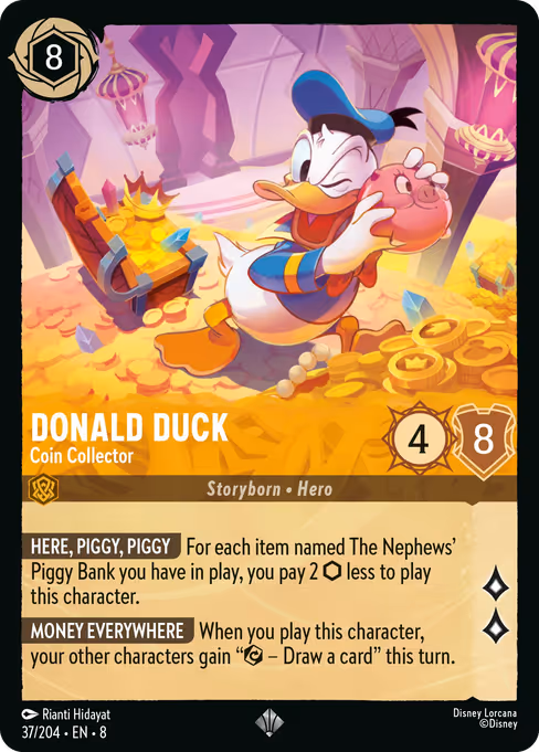 Donald Duck - Coin Collector Donald Duck - Coin Collector