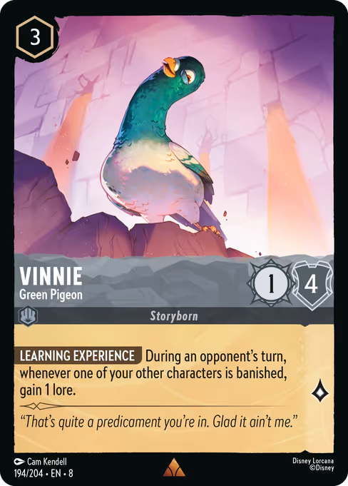 Vinnie - Green Pigeon Vinnie - Green Pigeon
