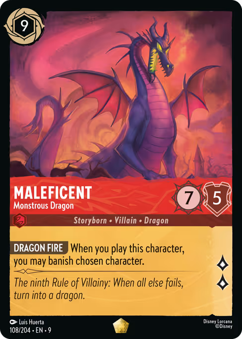 Maleficent - Monstrous Dragon