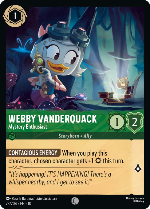 Webby Vanderquack - Mystery Enthusiast